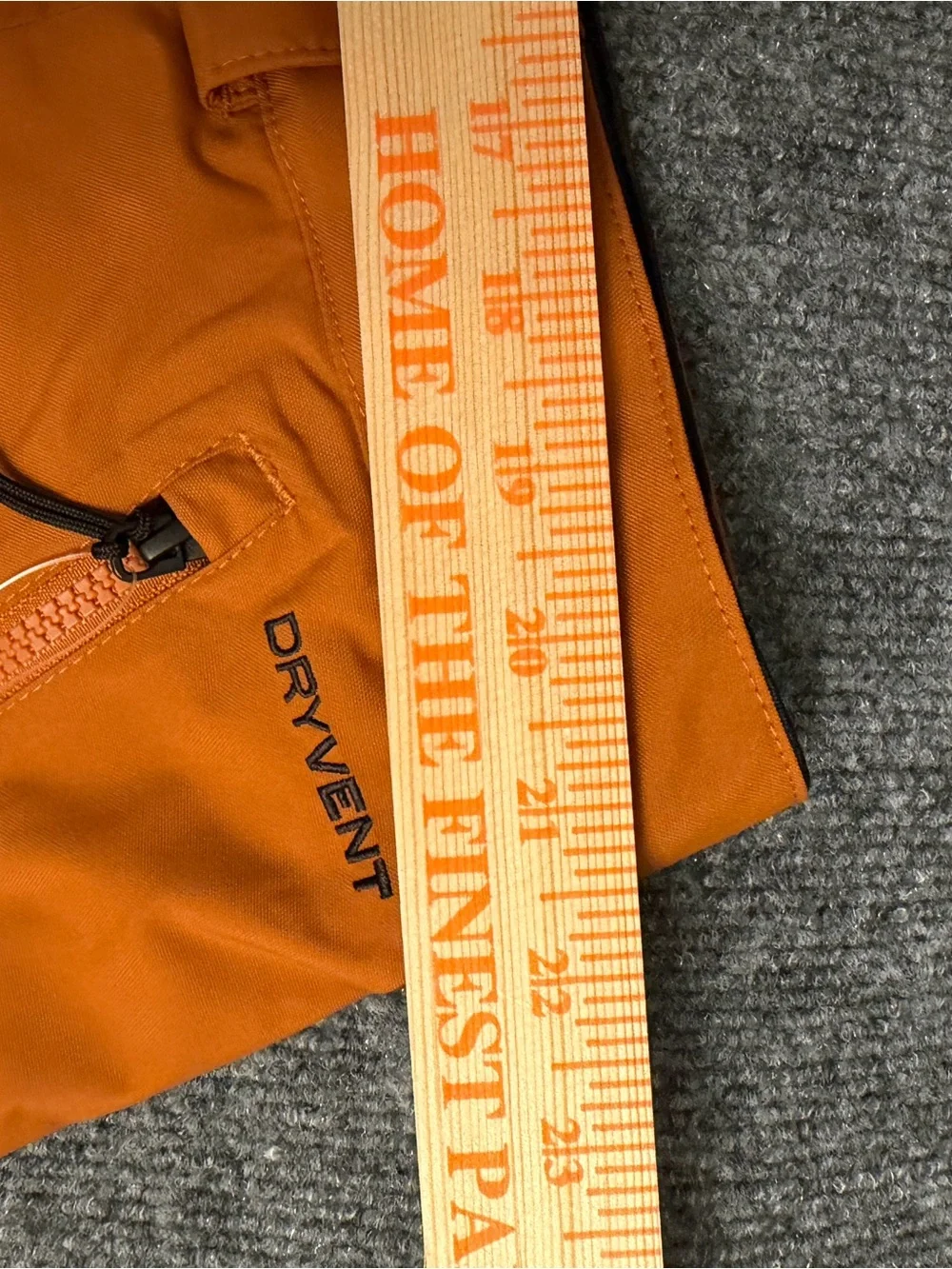 The North Face Men’s Orange Cargo Snow Pants